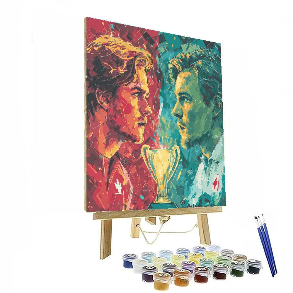 Fifa 2026 Canada Vs Switzerland painting number kit