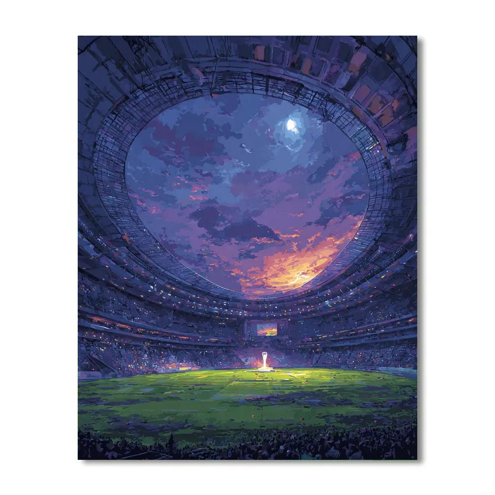 Guadalajara Fifa 2026 Green paint by color