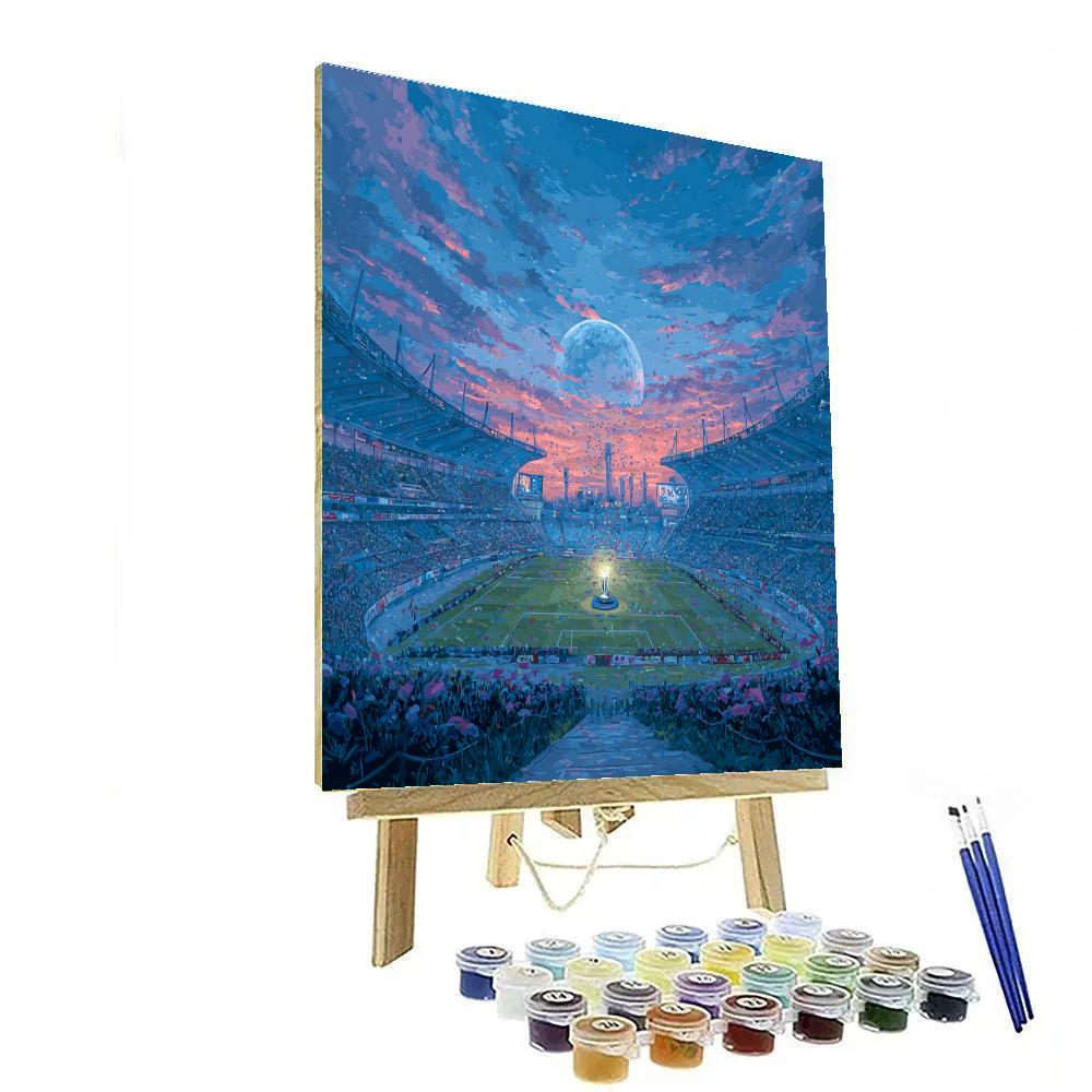 Fifa 2026 Opening Crown paint by number
