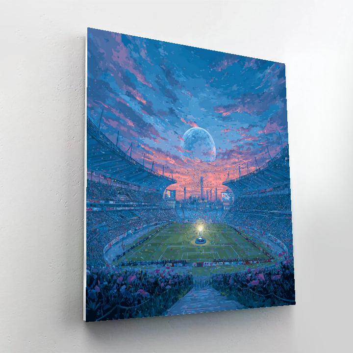 Fifa 2026 Opening Crown paint by number