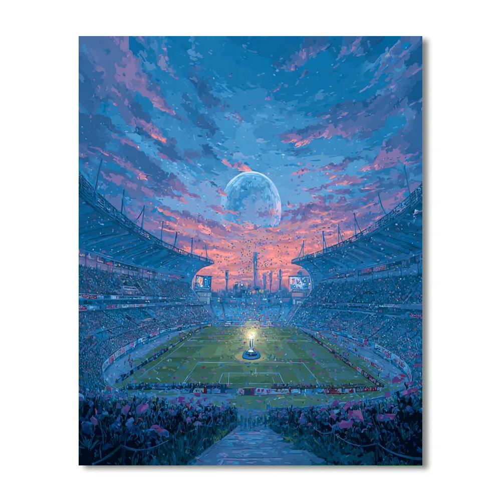 Fifa 2026 Opening Crown paint by number