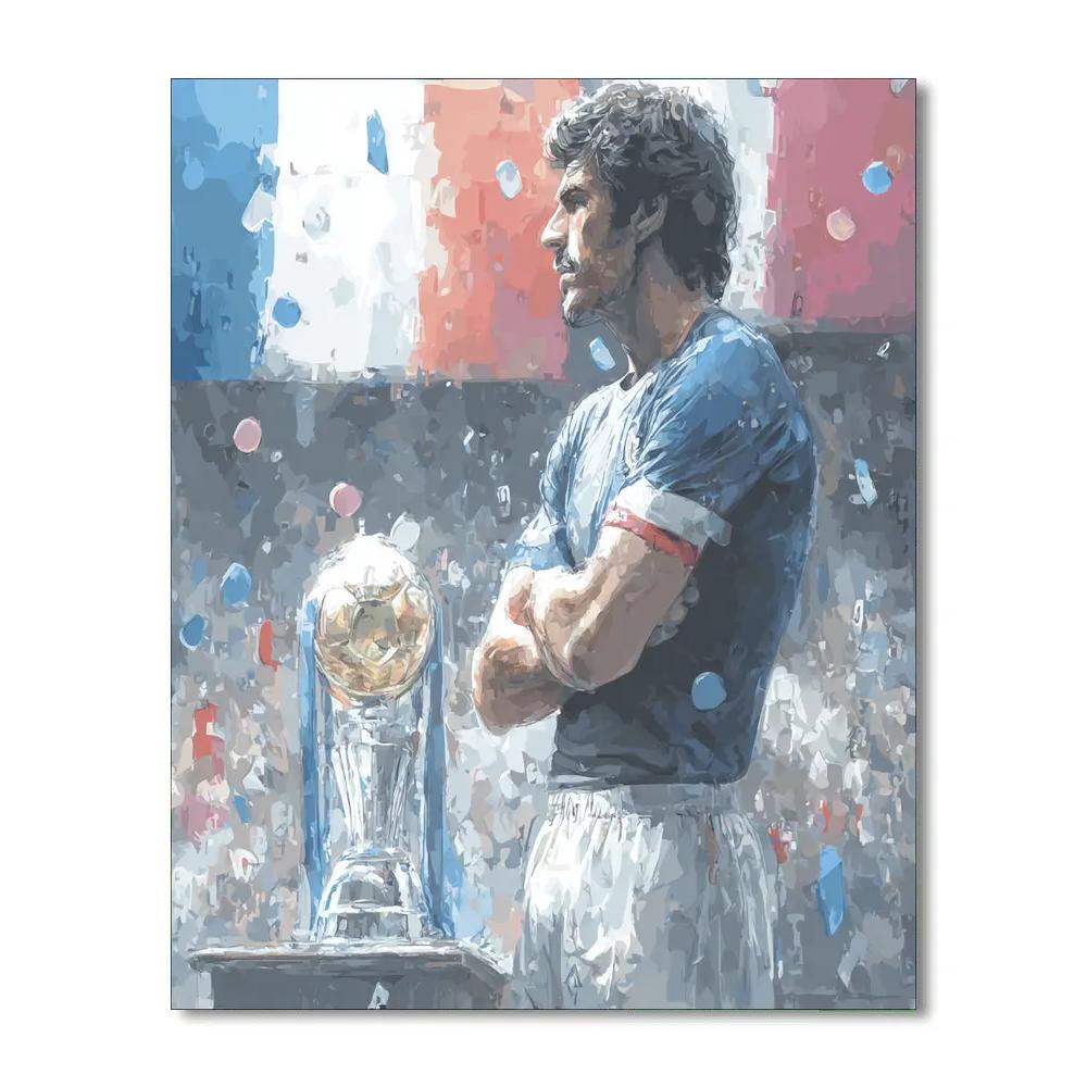 Zidane Fifa 2026 Legacy DIY paint by numbers