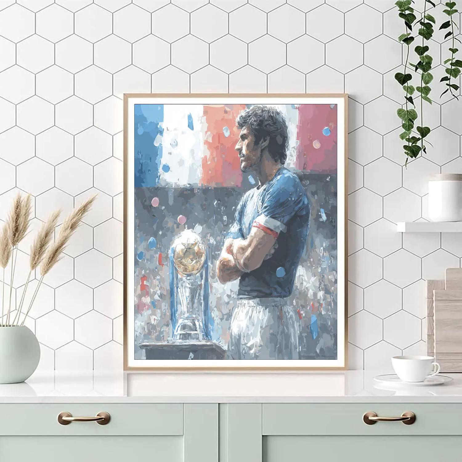 Zidane Fifa 2026 Legacy DIY paint by numbers