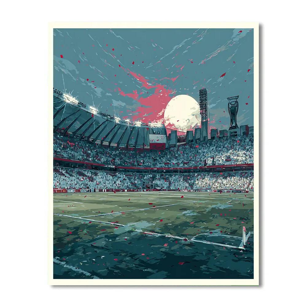 Mitoma Fifa 2026 Blue Paint by numbers art