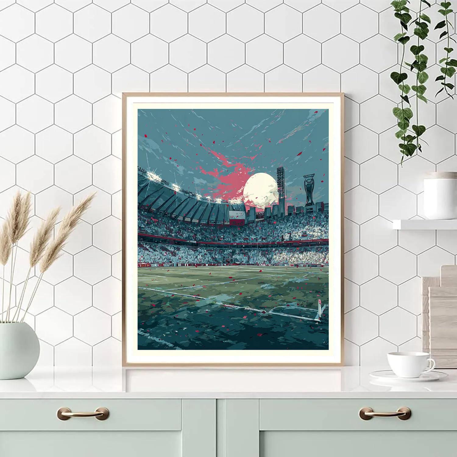 Mitoma Fifa 2026 Blue Paint by numbers art