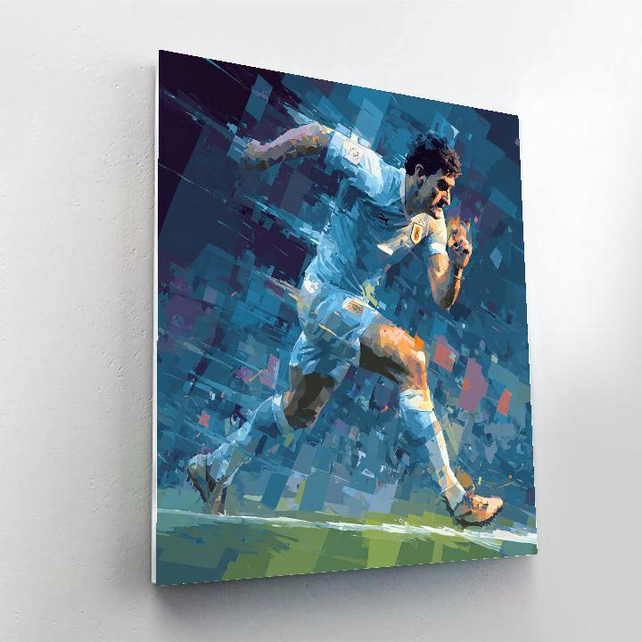 Valverde Fifa 2026 Flame paint by numbers