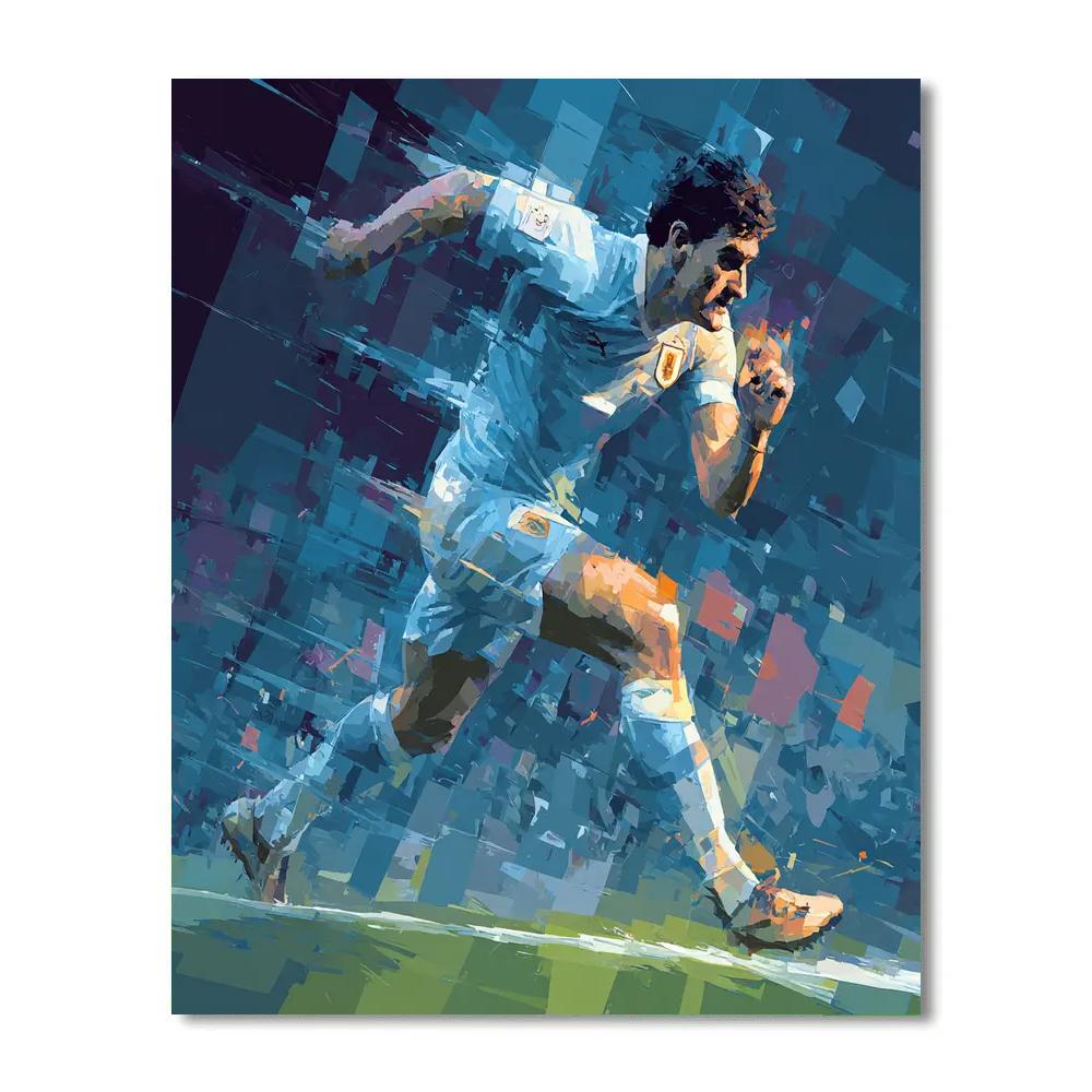 Valverde Fifa 2026 Flame paint by numbers