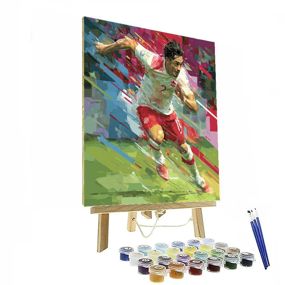 Davies Fifa 2026 Speed DIY paint by numbers