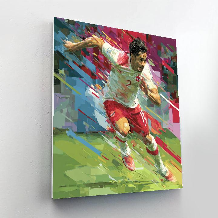 Davies Fifa 2026 Speed DIY paint by numbers