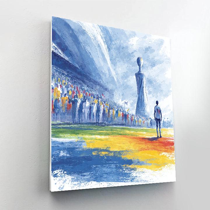 Cabo Verde Fifa 2026 Breeze Numbered painting kits