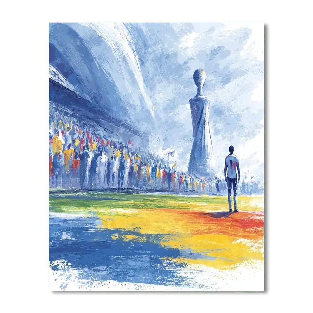 Cabo Verde Fifa 2026 Breeze Numbered painting kits