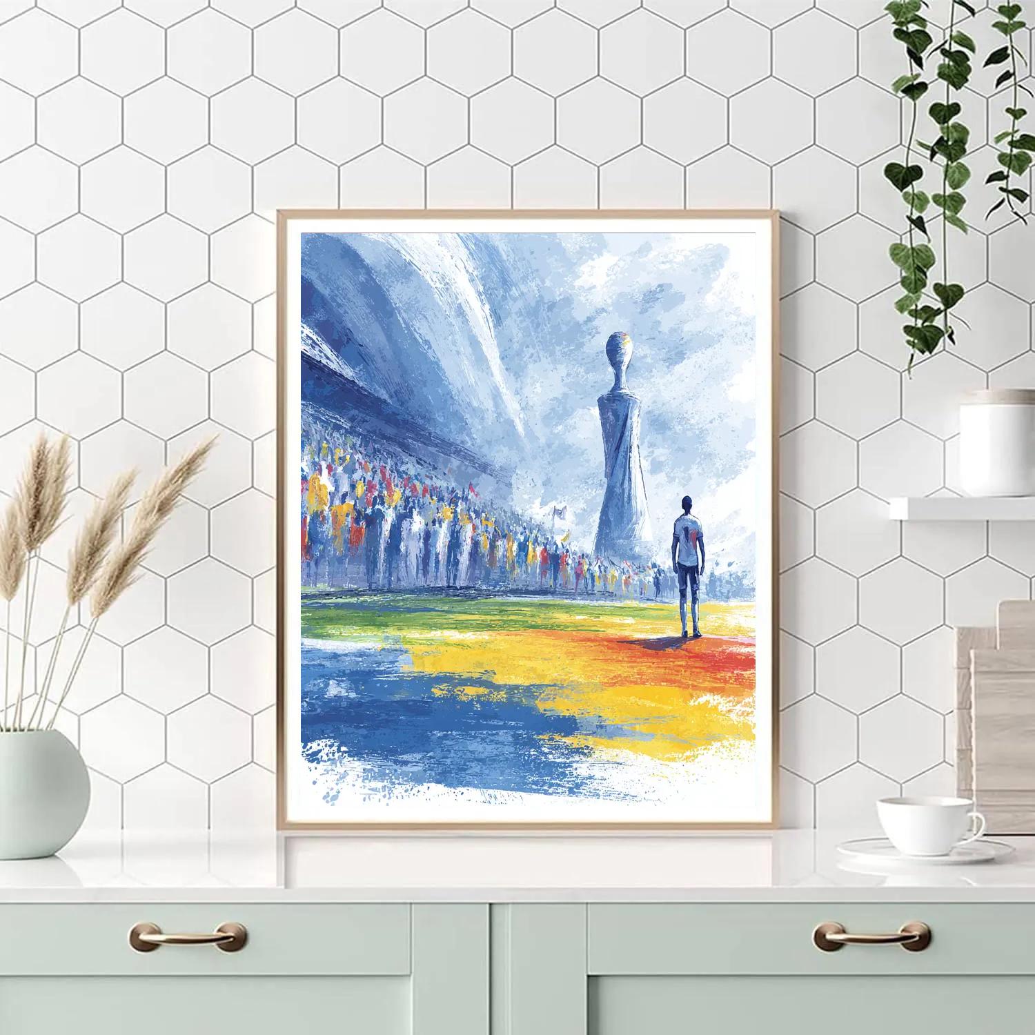 Cabo Verde Fifa 2026 Breeze Numbered painting kits