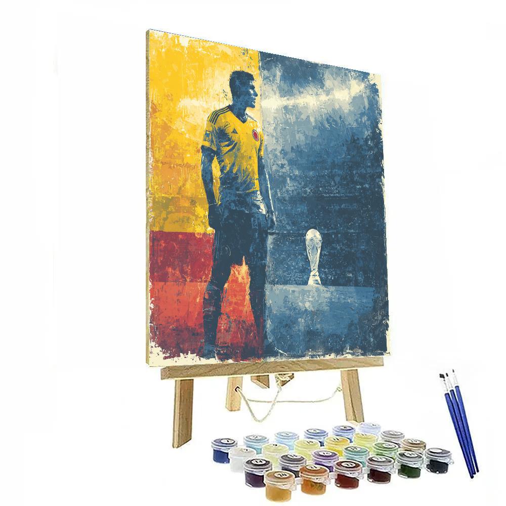 Ecuador Fifa 2026 Sun Numbered painting kits