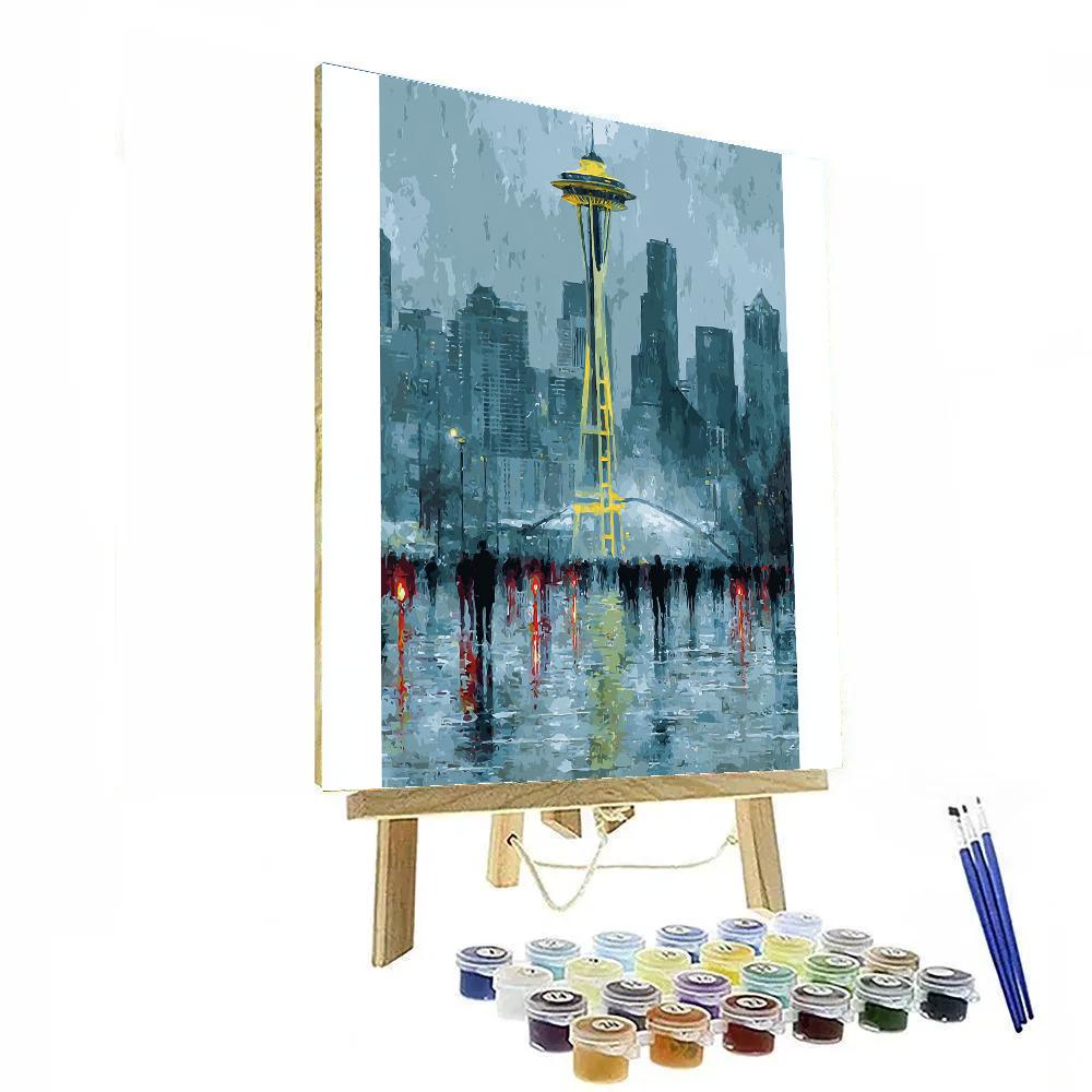 Seattle Fifa 2026 Rainlight painting number kit