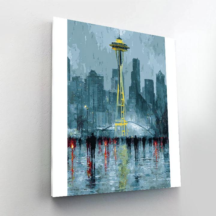 Seattle Fifa 2026 Rainlight painting number kit