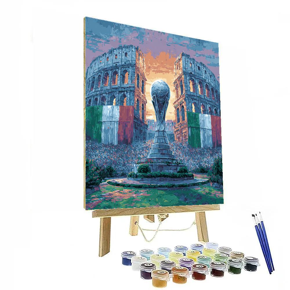 Mexico City Fifa 2026 Opener Paint by numbers art