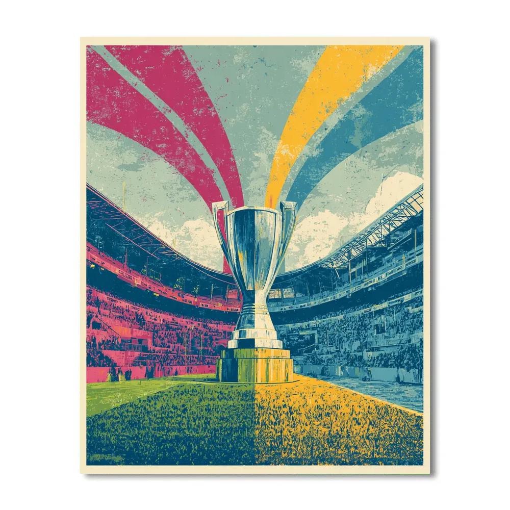 Fifa 2026 Portugal Vs Colombia painting number kit
