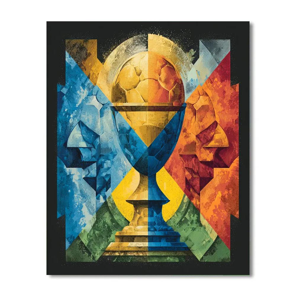 Group E Fifa 2026 Painting by numbers kit