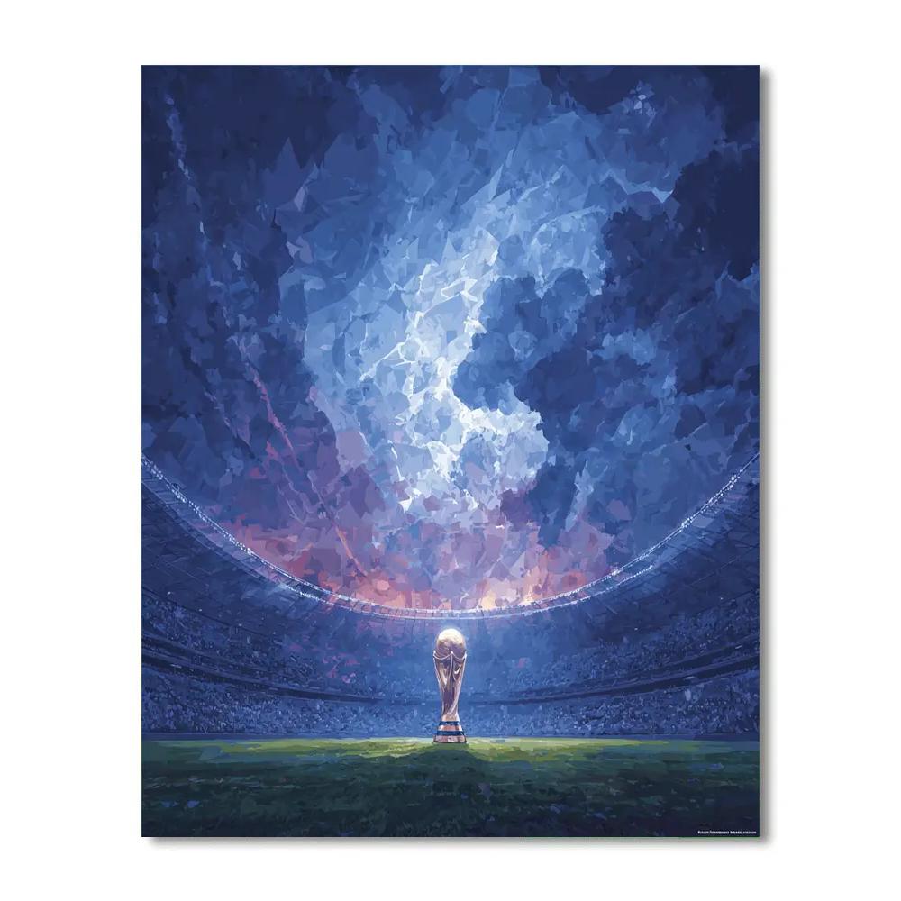 Fifa 2026 Trophy Halo Paint by numbers kits