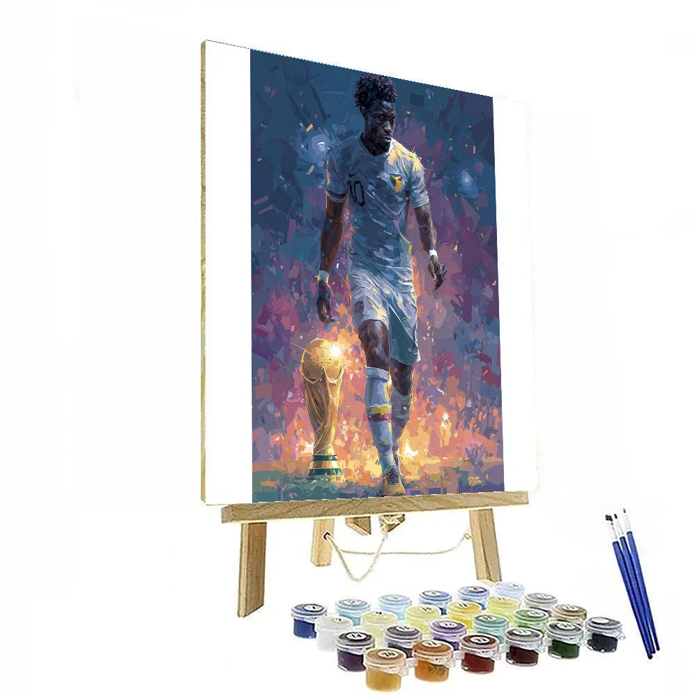 Kudus Fifa 2026 Pulse Painting by numbers kit