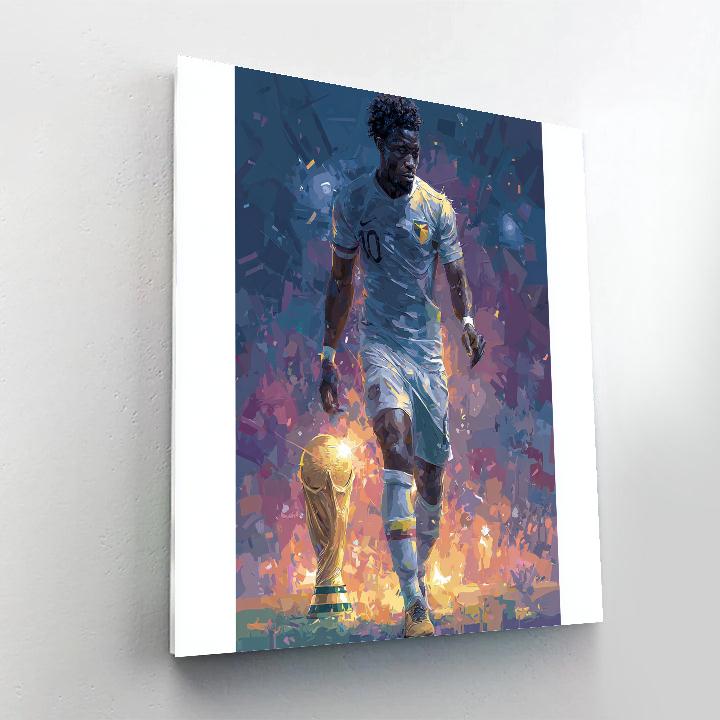 Kudus Fifa 2026 Pulse Painting by numbers kit