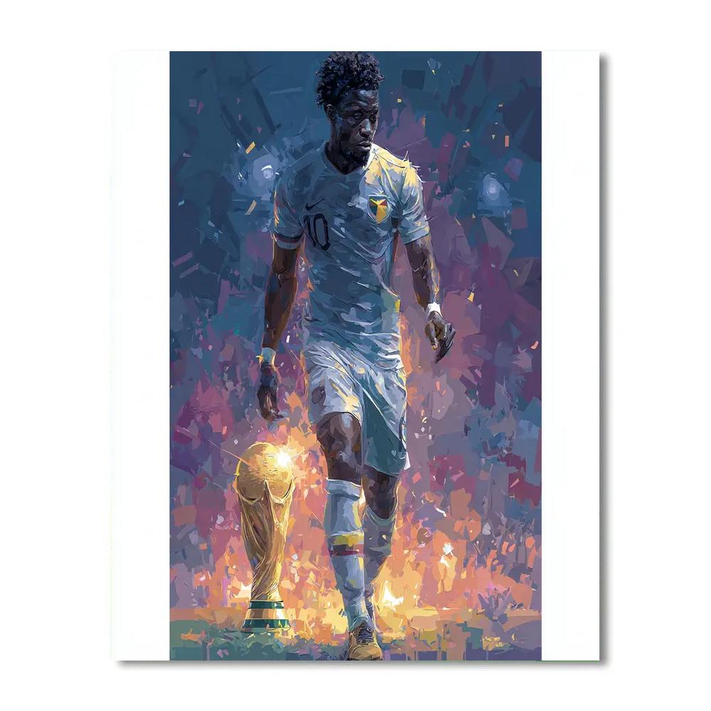 Kudus Fifa 2026 Pulse Painting by numbers kit