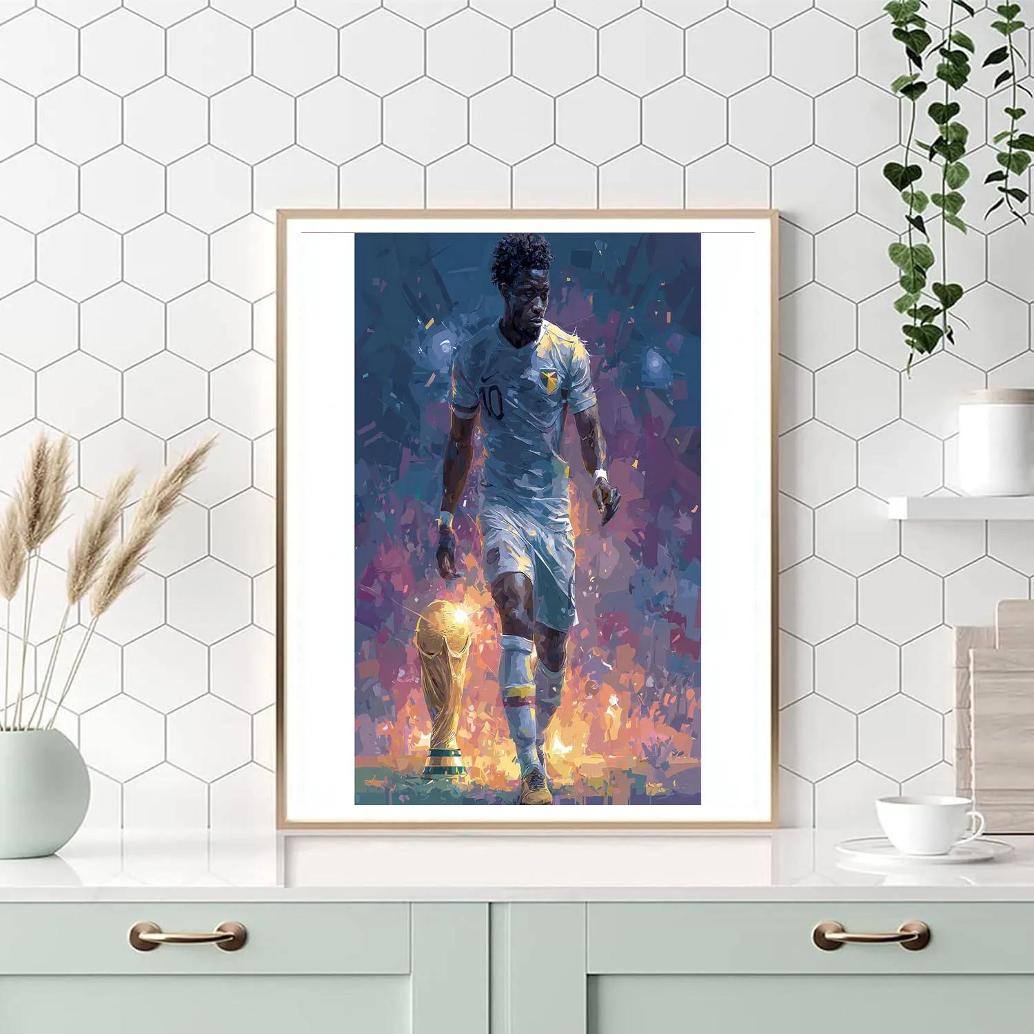 Kudus Fifa 2026 Pulse Painting by numbers kit