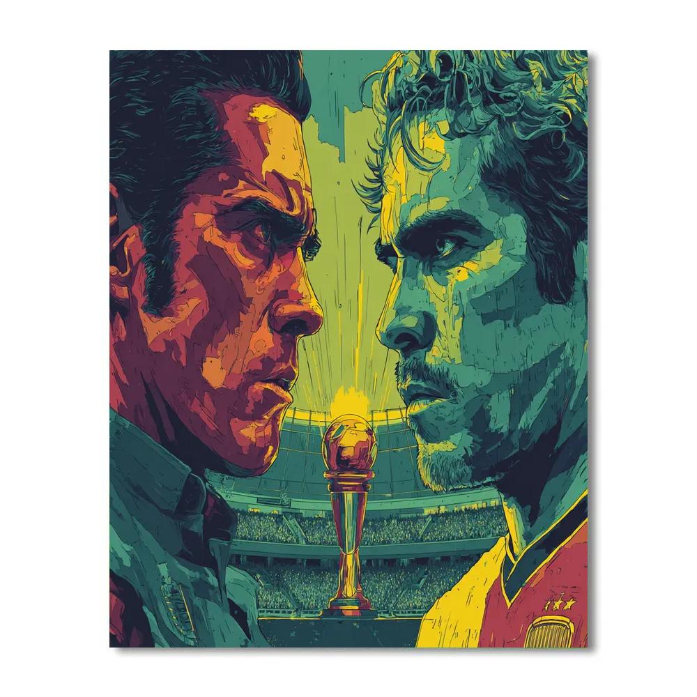 Fifa 2026 Portugal Vs Colombia Painting by numbers kit