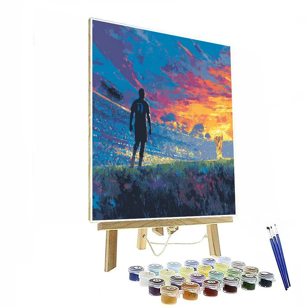 Cabo Verde Fifa 2026 Breeze Numbered painting kits