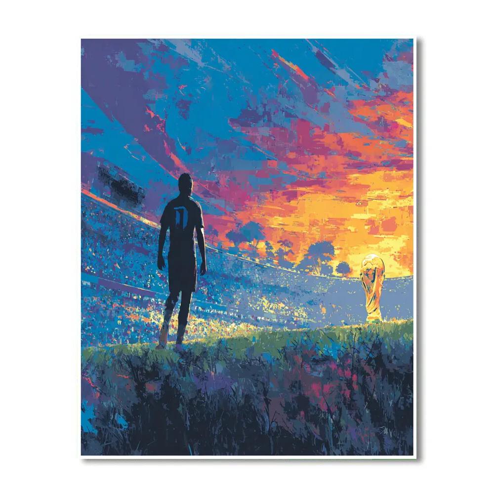 Cabo Verde Fifa 2026 Breeze Numbered painting kits