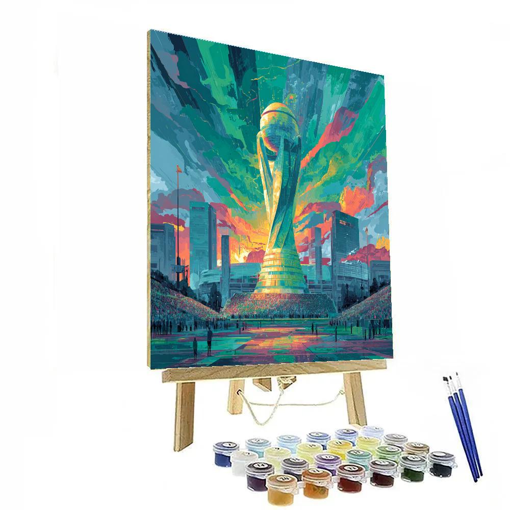 Mexico City Fifa 2026 Opener paint by numbers