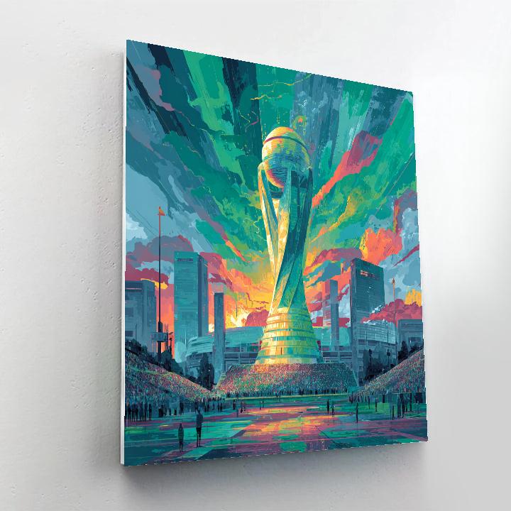 Mexico City Fifa 2026 Opener paint by numbers