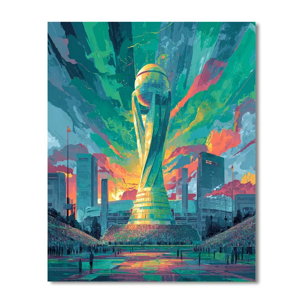 Mexico City Fifa 2026 Opener paint by numbers
