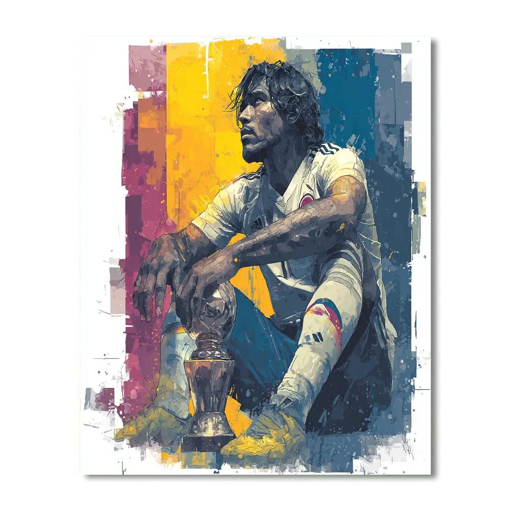 Ecuador Fifa 2026 Sun Number painting