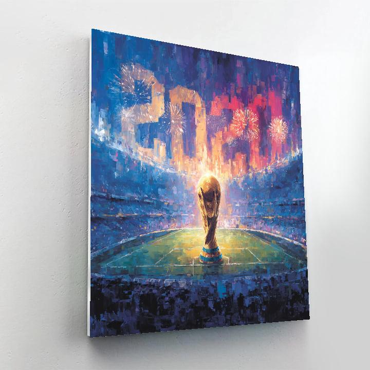 Fifa 2026 Final Night painting number kit