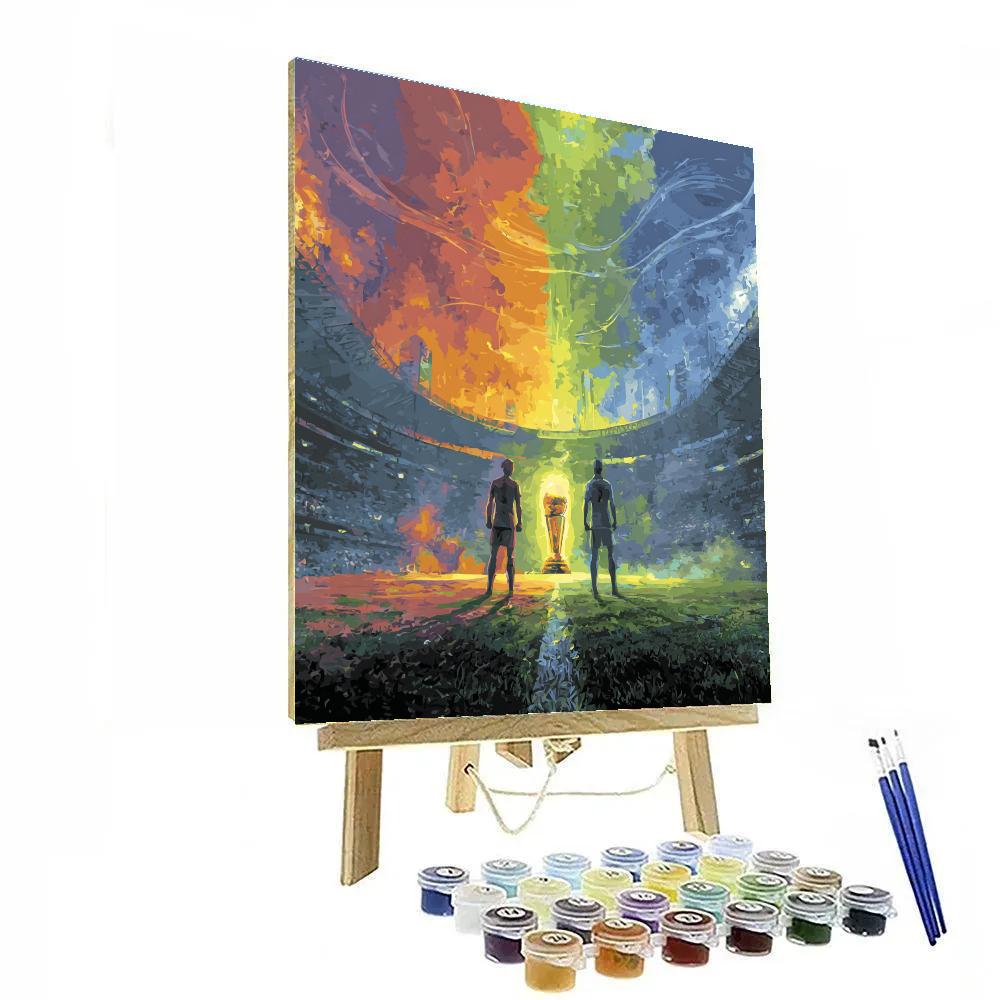Fifa 2026 Morocco Vs Scotland Paint by numbers art