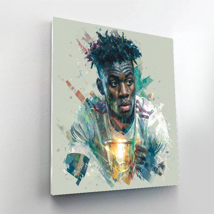 Davies Fifa 2026 Speed Number painting