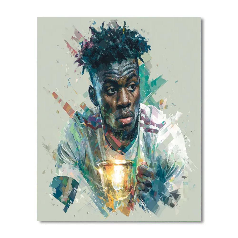 Davies Fifa 2026 Speed Number painting