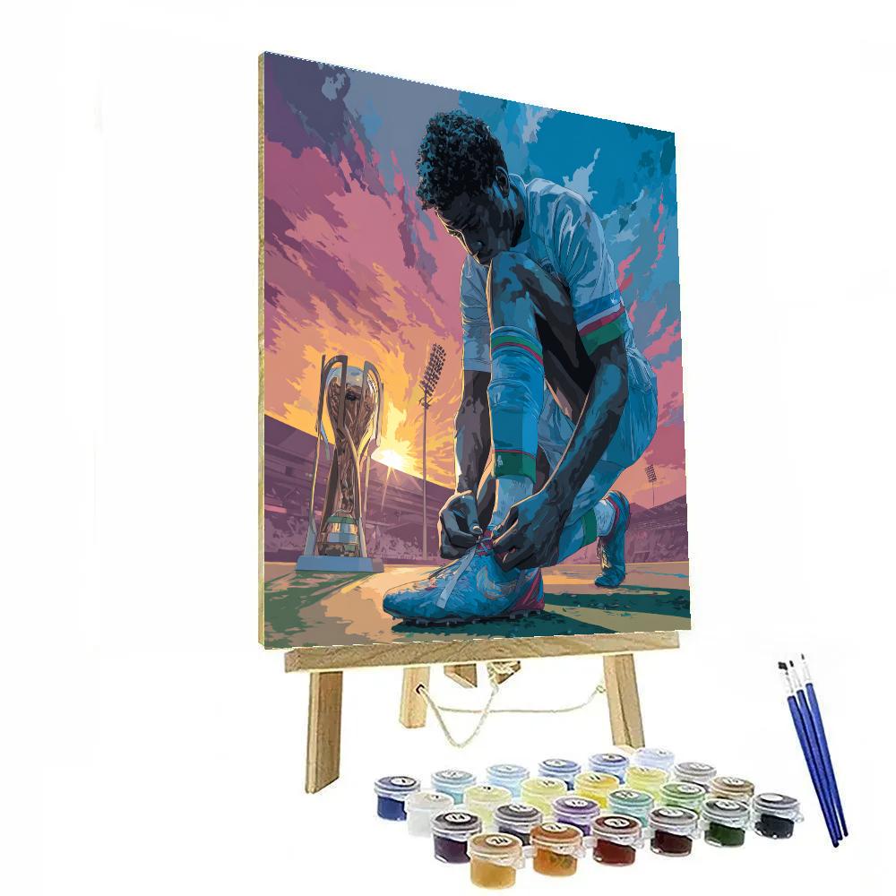 Uzbekistan Fifa 2026 Dawn Paint by numbers kits