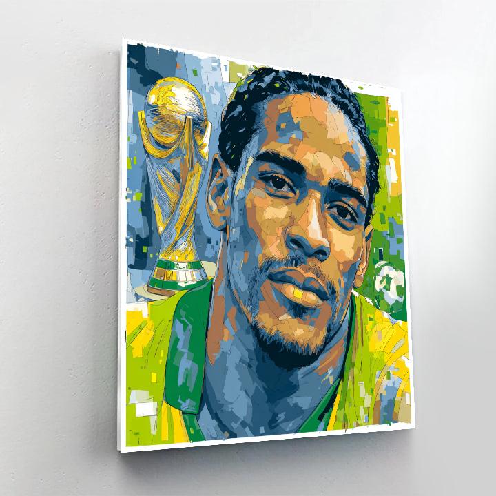 Ronaldinho Fifa 2026 Joy Paint by numbers art