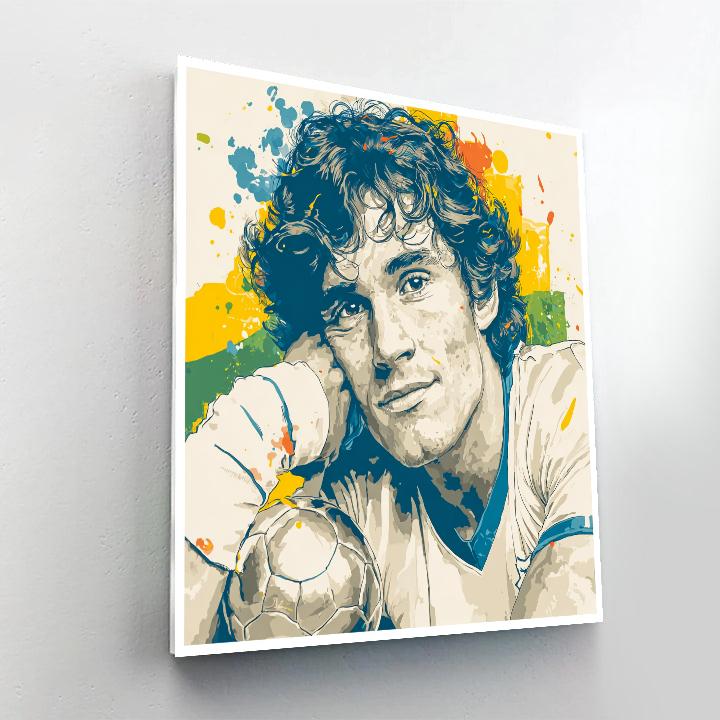 Ronaldinho Fifa 2026 Joy painting number kit