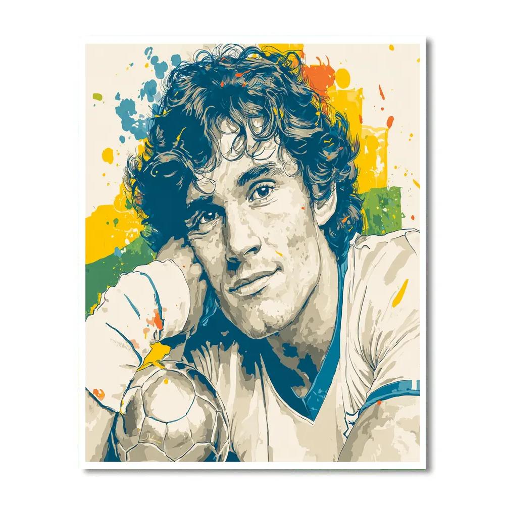 Ronaldinho Fifa 2026 Joy painting number kit