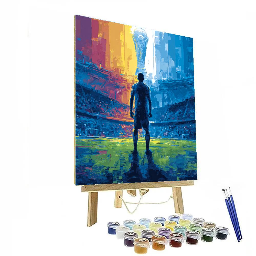 Uzbekistan Fifa 2026 Dawn paint by color