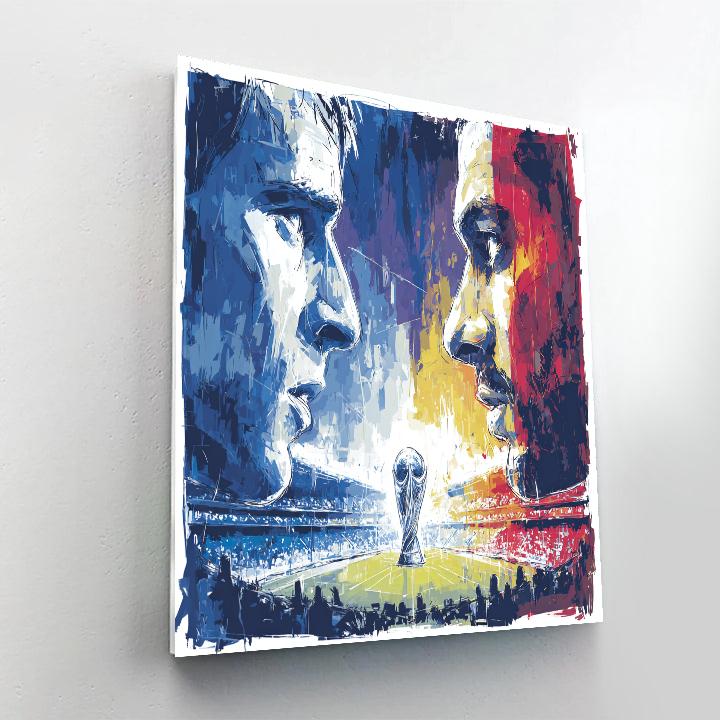Fifa 2026 France Vs Senegal Number painting