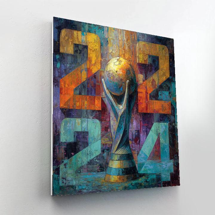 Group E Fifa 2026 Glow paint by number