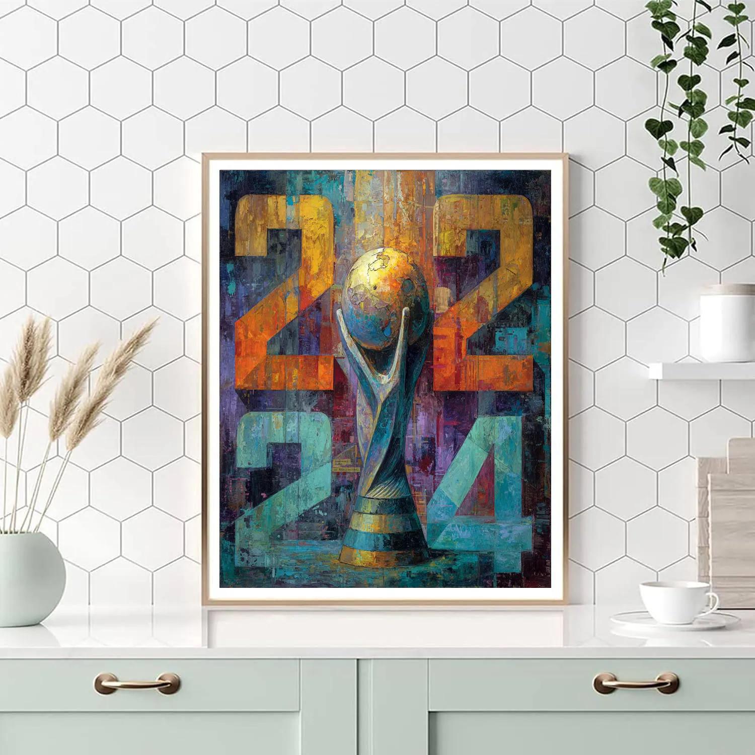 Group E Fifa 2026 Glow paint by number