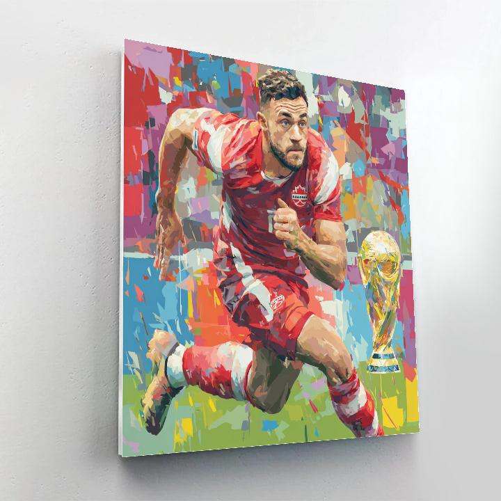 Davies Fifa 2026 Speed Paint by numbers kits