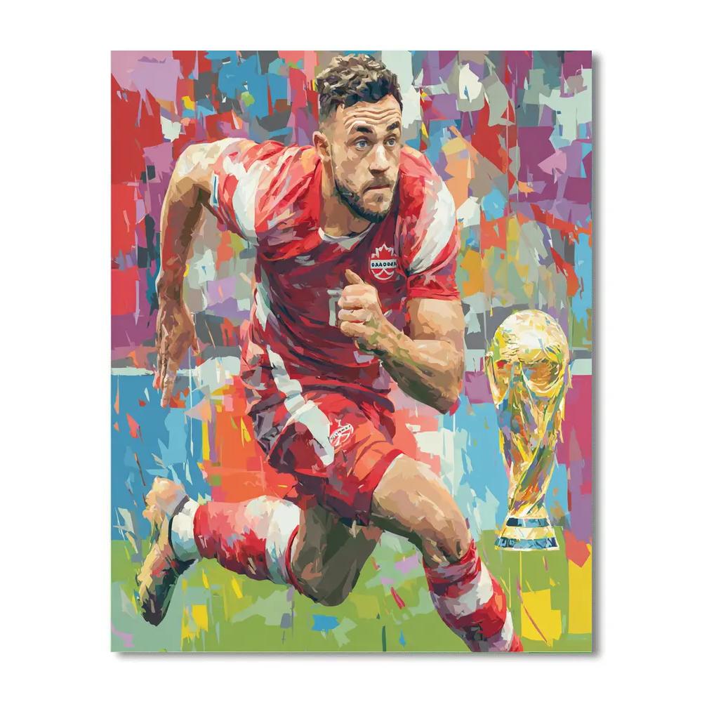 Davies Fifa 2026 Speed Paint by numbers kits