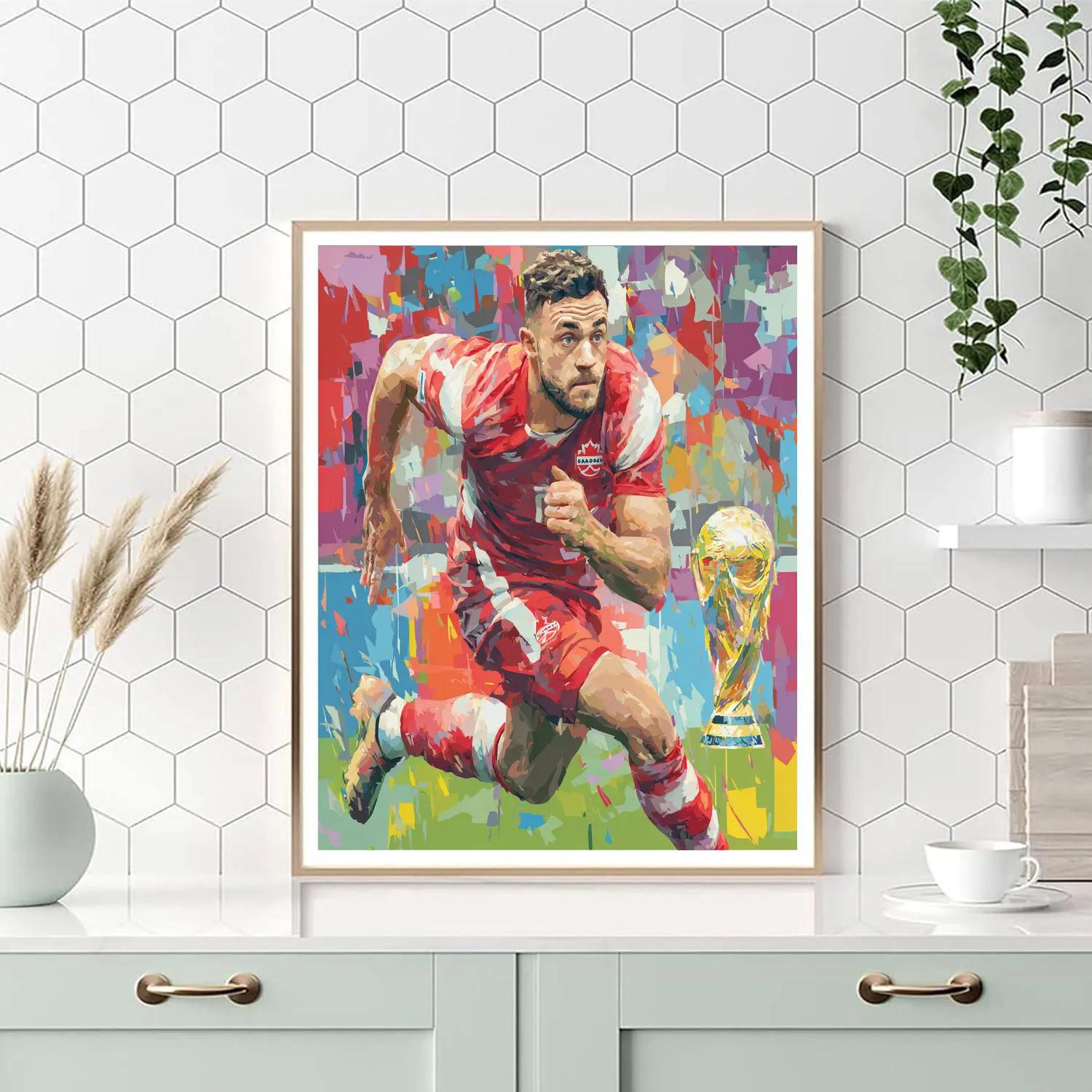 Davies Fifa 2026 Speed Paint by numbers kits