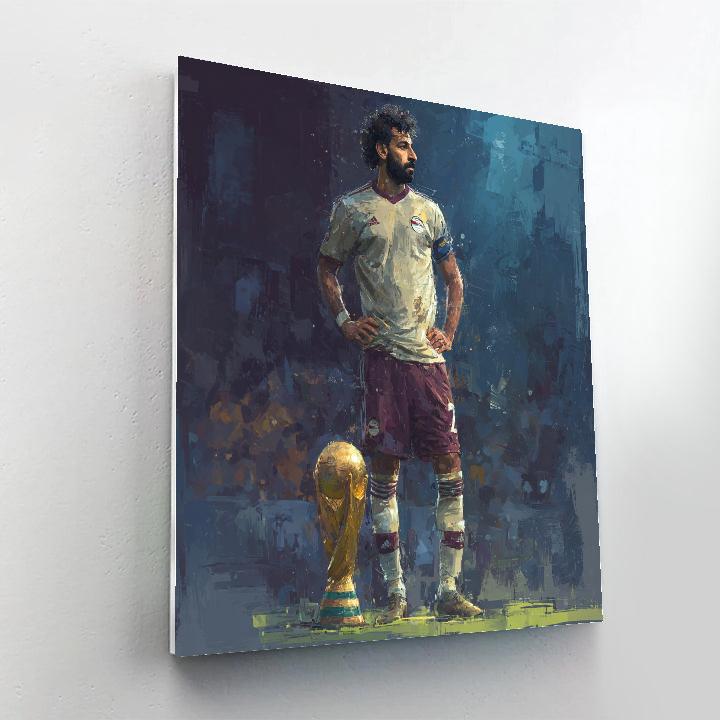 Fifa 2026 Salah Lights paint by numbers